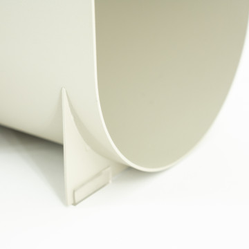 Masuta laterala din metal Otus alba 45x45x45 cm - Img 2