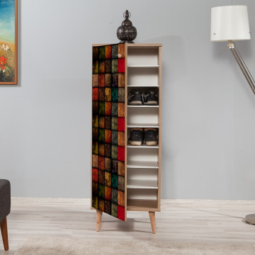 Pantofar din pal melaminat Filinta 723 stejar 50 cm - Img 4