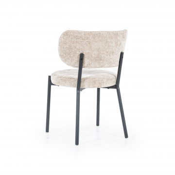 Scaun din stofa Oasis taupe - Img 4