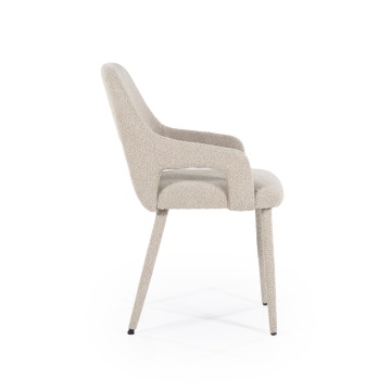 Scaun Fika din tesatura taupe - Img 9