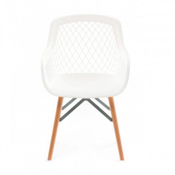 Scaun Minimalist alb - Img 3