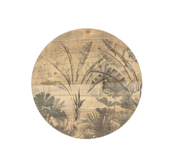 Set 3 măsuțe de cafea Nariko Ro, rotundă, din bambus și MDF, diametru 40 cm, înălțime 40 cm - Img 9