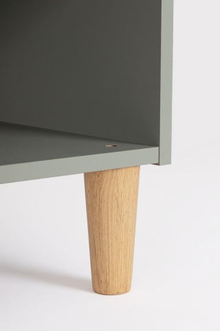 Set 4 picioare pentru cuburi, din MDF, Ø3-4.5 x 10 cm - Img 3