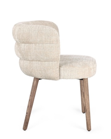 Set de 2 scaune Ilma tapitate 60x63x78 cm - Img 5