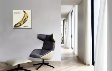Tablou din hartie Banana 42cm x 42cm - Img 4