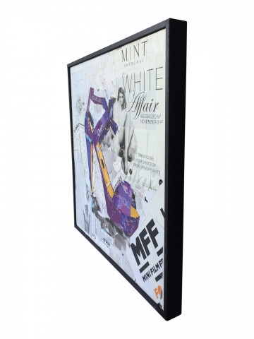 Tablou din hartie Dresscode III 52cm x 52cm - Img 4