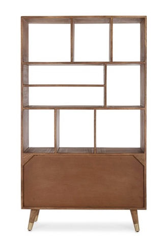 Bibliotecă Dhaval din lemn de mango reciclat 175 cm - Img 4