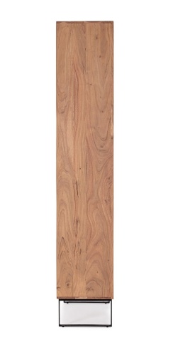 Bibliotecă Isar din lemn masiv maro 214 cm - Img 4