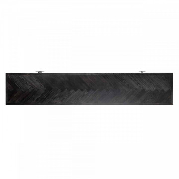 Comoda Tv din stejar Blackbone 220 cm - Img 3