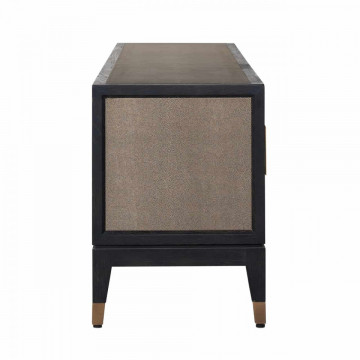 Comoda Tv din stejar Bloomingville 185 cm - Img 2