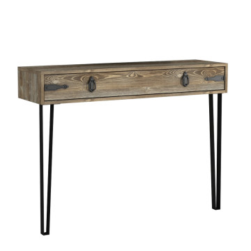 Consola din pal melaminat Costa lemn bej 120 cm