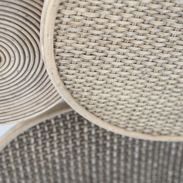 Decoratiune de perete Round & round natural - Img 3