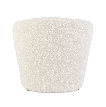 Fotoliu natural din textil bouclé, 79.5 x 75.5 x 72 cm - Img 5