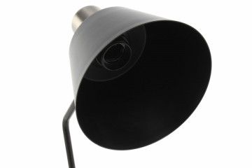 Lampa decorativa din fier Triumph argintie/neagra, un bec - Img 8