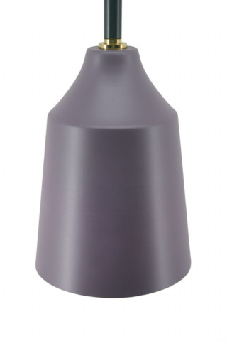 Lustra din fier/cupru Caja violet, un bec - Img 3