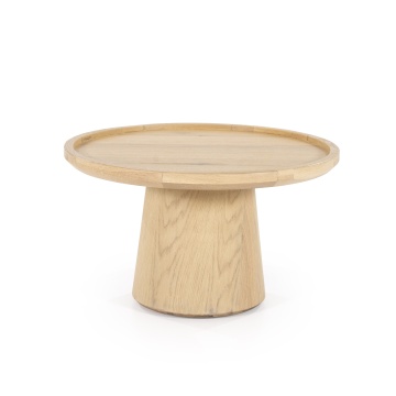 Masuta de cafea Leia din MDF stejar 66x66x39 cm