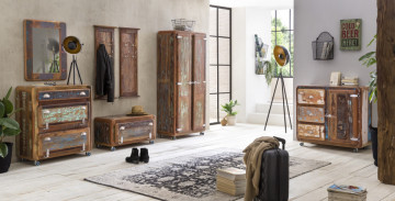 Oglinda dreptunghiulara cu rama din lemn lacuit FRIDGE, 60 x 3 x 80 cm - Img 2