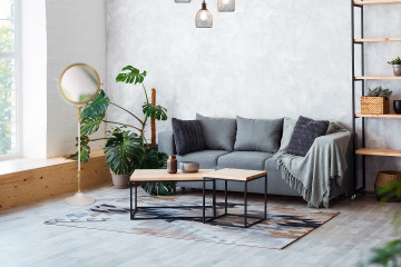 Oglinda rotunda cu rama auriu/alb 40x62x173 cm - Img 2