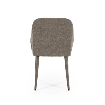 Scaun Fika din tesatura maro - Img 6