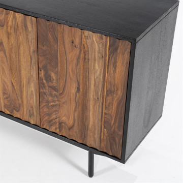 Servanta din lemn de sheesham Alexander 167x40x76 cm - Img 2