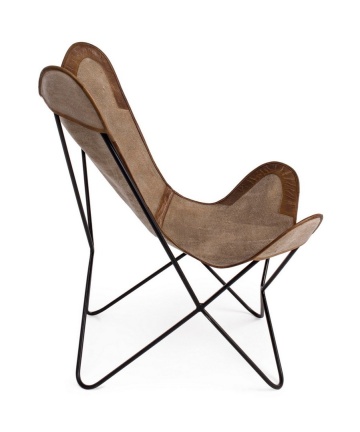 Set de 2 fotolii Eaton, stil nordic, bej, 75 x 87 x 86 cm - Img 5