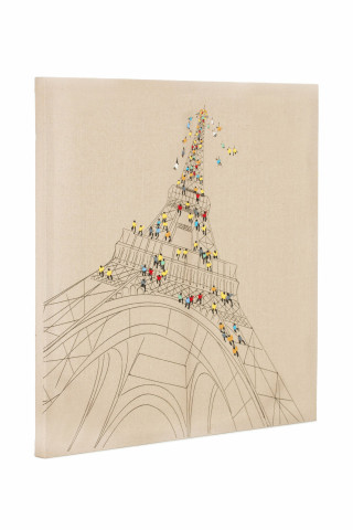 Tablou Trip To Paris 80cm x 80cm - Img 2