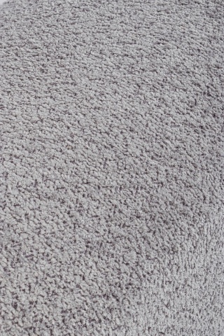 Bancheta tapitata Dayla, cu picioare din lemn, tapițerie bouclé, gri deschis, 108x41.5x48 cm - Img 5