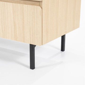 Comoda TV din lemn de stejar Thomas 170 cm - Img 2