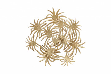 Decoratiune de perete din fier Domizil aurie