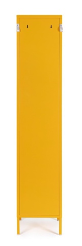 Dulap Cambridge, cu 1 ușă, din oțel, vopsit electrostatic, galben, 46x38x185 cm - Img 4