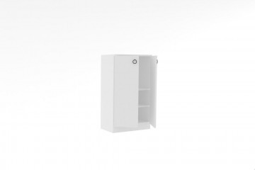Dulapior din pal melaminat Defne alb 60x100x31,6 cm - Img 4