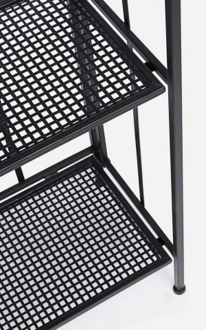 Etajeră Elyot din metal și MDF pliabilă 121 cm - Img 3