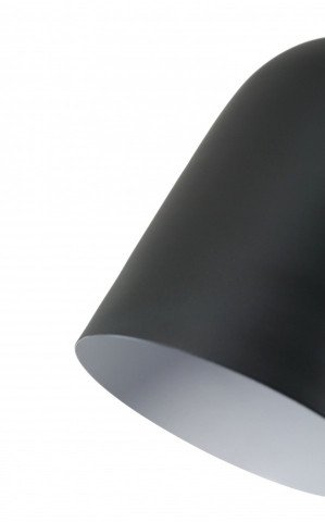 Lampa decorativa din fier/cuplu/aluminiu Caroline neagra, un bec - Img 5