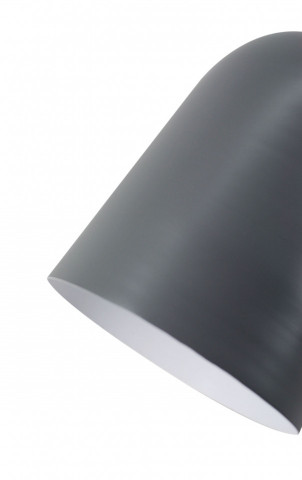 Lampa decorativa din fier/cupru/aluminiu Caroline gri, un bec - Img 3