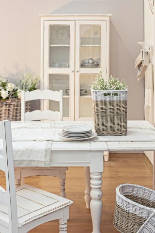 Masă extensibilă Colette, pentru 10 persoane, din lemn de mango, 150-240x90 cm - Img 6