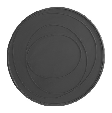 Măsuță de cafea Archie, rotundă, metal și sticlă, Ø70 cm - Img 4
