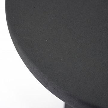 Masuta laterala Squand medium 45x45x50 cm/ neagra - Img 3
