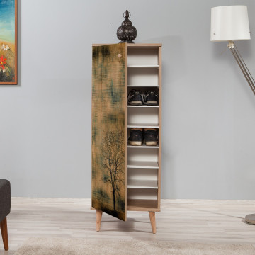 Pantofar din pal melaminat Filinta 729 stejar 50 cm - Img 4