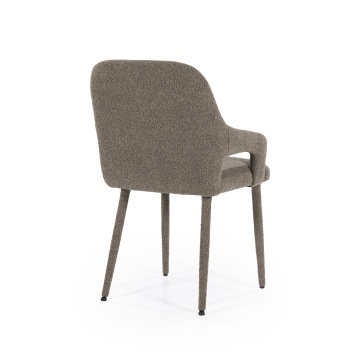 Scaun Fika din tesatura maro - Img 7