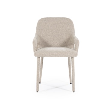 Scaun Fika din tesatura taupe - Img 11
