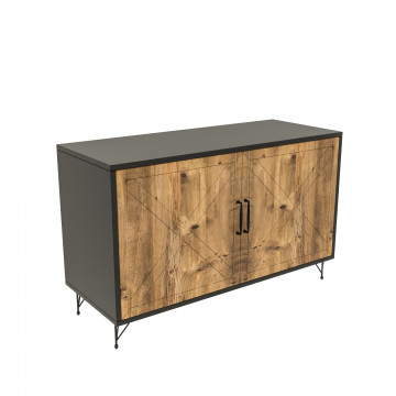 Servanta din pal melaminat Jupiter stejar 11x77x40 cm