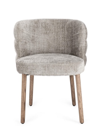 Set de 2 scaune Ilma tapitate 60x63x78 cm - Img 3