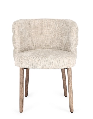 Set de 2 scaune Ilma tapitate 60x63x78 cm - Img 3