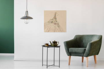 Tablou Trip To Paris 80cm x 80cm - Img 3