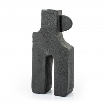 Vaza de ceramica Trib mare neagra 54 cm - Img 2