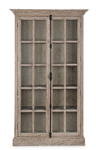 Vitrină Columbia cu 2 uși, din lemn de frasin, finisaj nitrocelulozic, 120x42x210 cm - Img 3