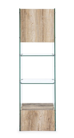 Bibliotecă Melania cu sticlă securizata 182,5 cm - Img 3