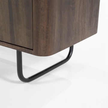 Comoda TV din lemn de mango James 180x40x61 cm maro - Img 2