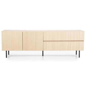 Comoda TV din lemn de stejar Thomas 170 cm