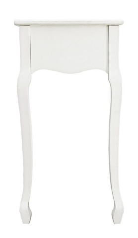 Consolă Clorine, MDF, motive florale încrustate, 90x40x78 cm - Img 4
